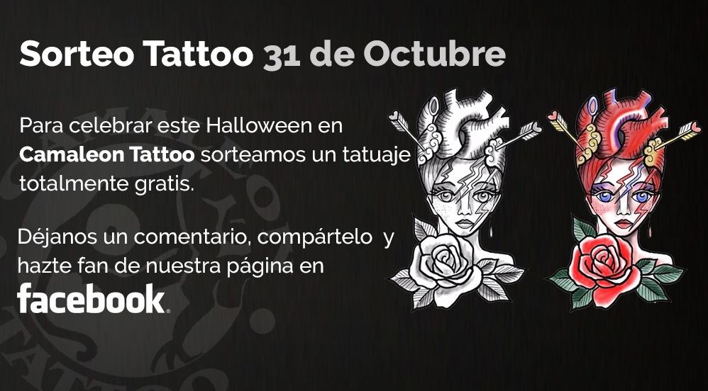 Sorteo Camaleon Tattoo Halloween 2017