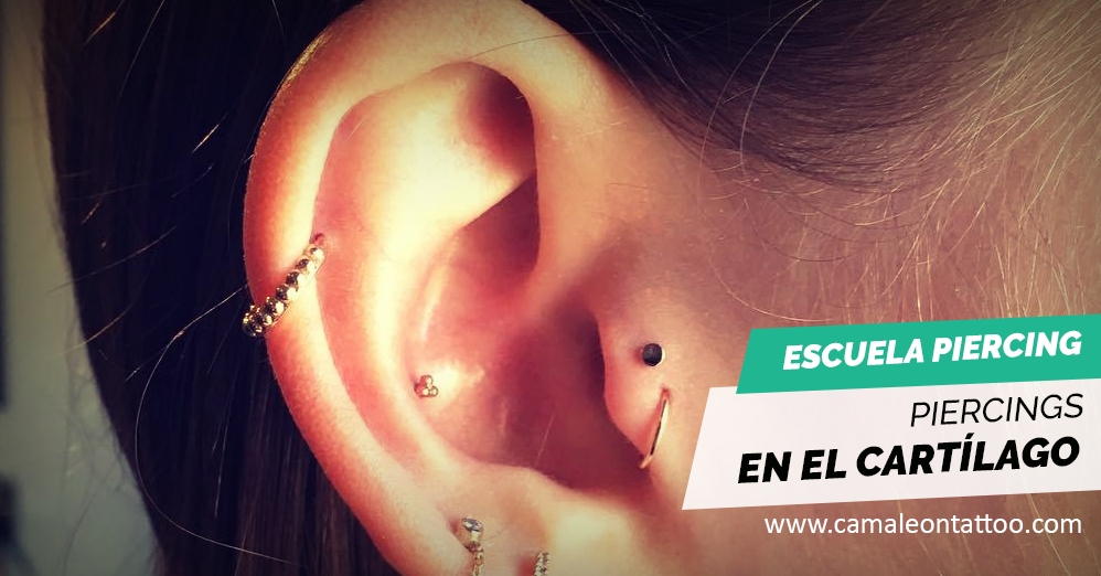 Piercings en el cartílago: guía de realización y cuidado