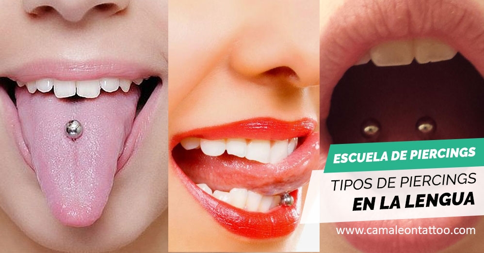 Tipos de piercings y perforaciones en la lengua