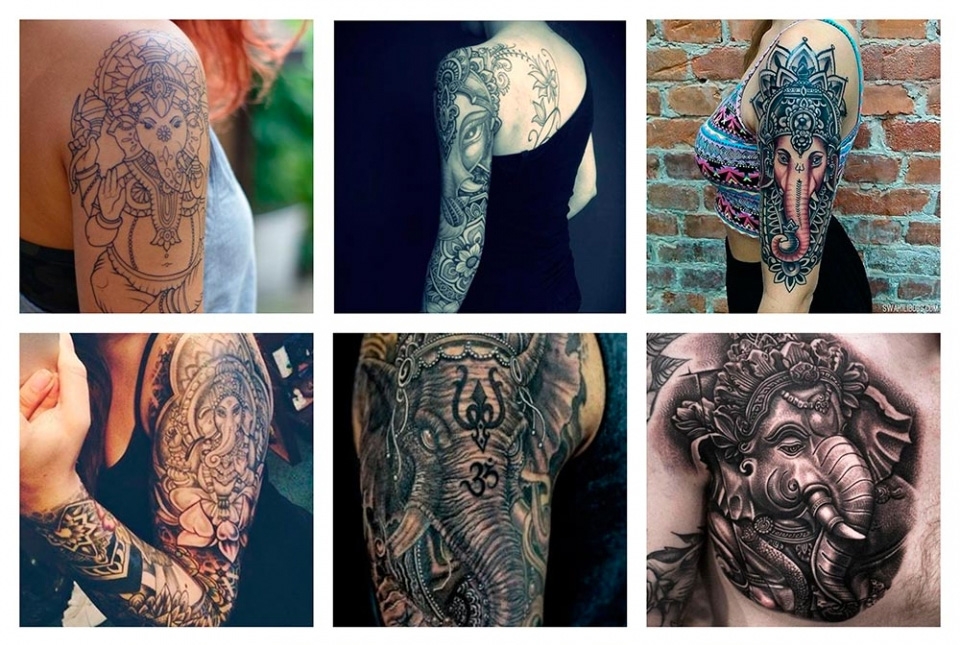Tatuaje diosa ganesha: Tipos y significado 