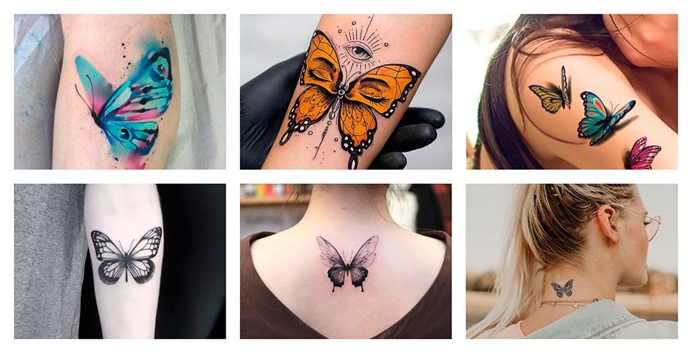 Tatuajes de mariposas, ideas, simbología y significado