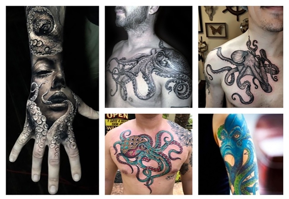 Tatuajes de pulpos, ideas, simbología y significado