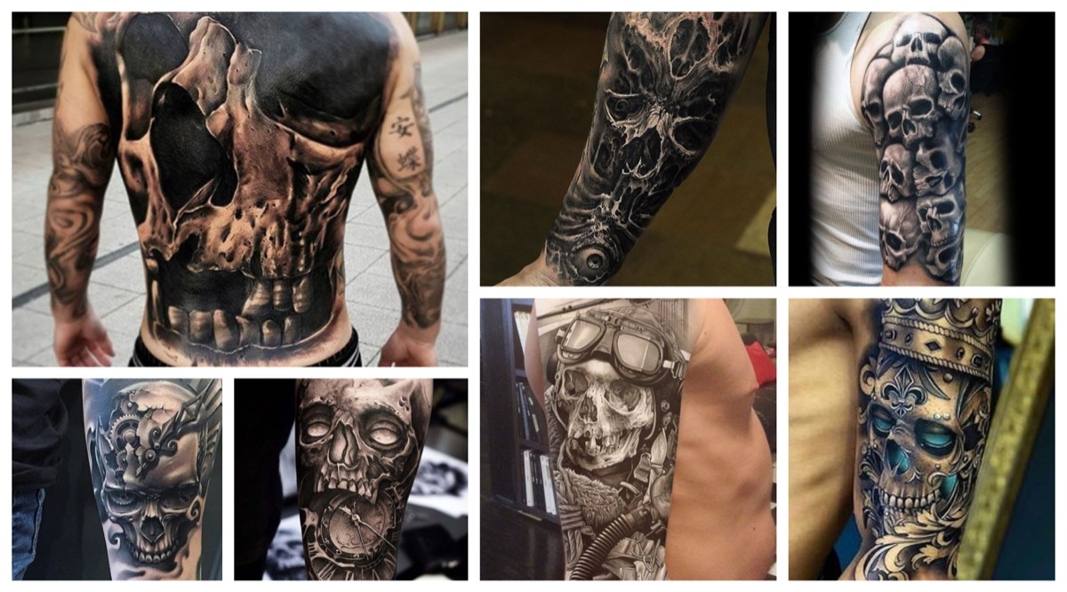 Los mejores tatuajes de calaveras