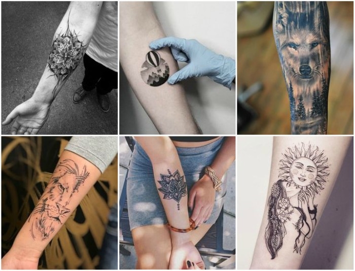 Ideas y significado de tatuajes en el antebrazo