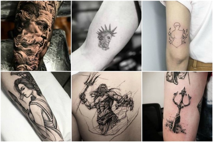 Tatuajes dioses Griegos y mitología griega