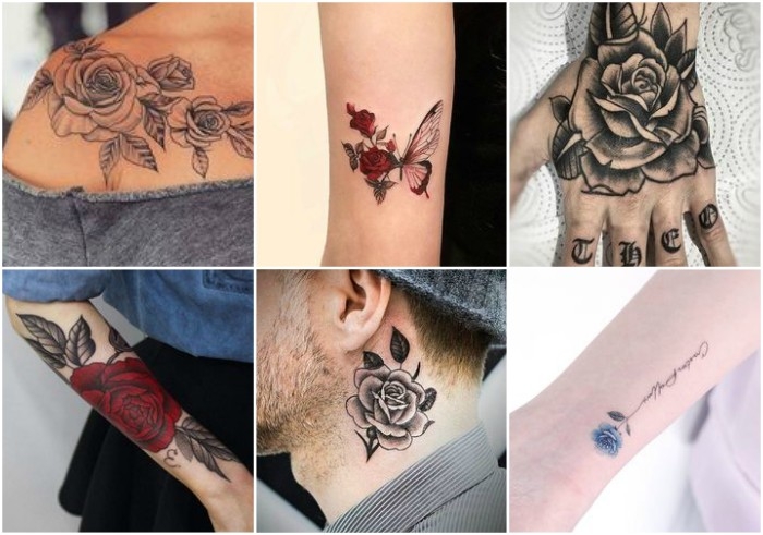 ᐈ Tatuajes de rosas: inspiración marinera y significado - Camaleon Tattoo