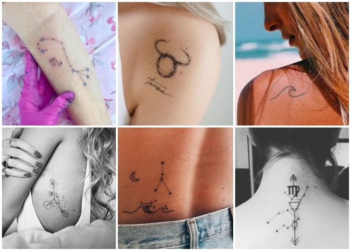 Horóscopo y signos del zodiaco: Tatuajes de constelaciones