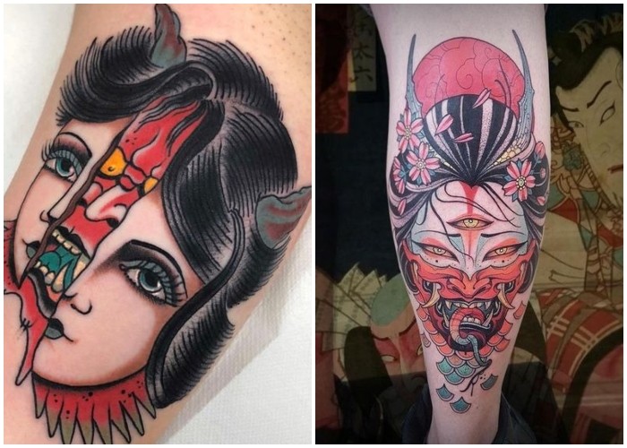 Guía de inspiración de tatuajes japoneses Namakubi