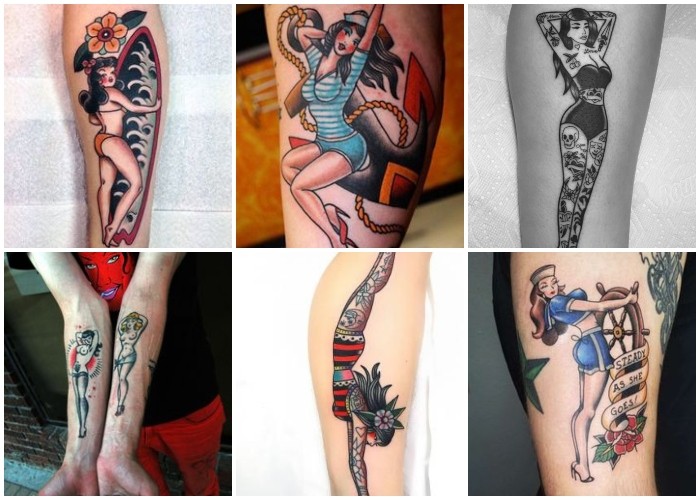 Tatuajes Pin-Up: guía de estilo y significado