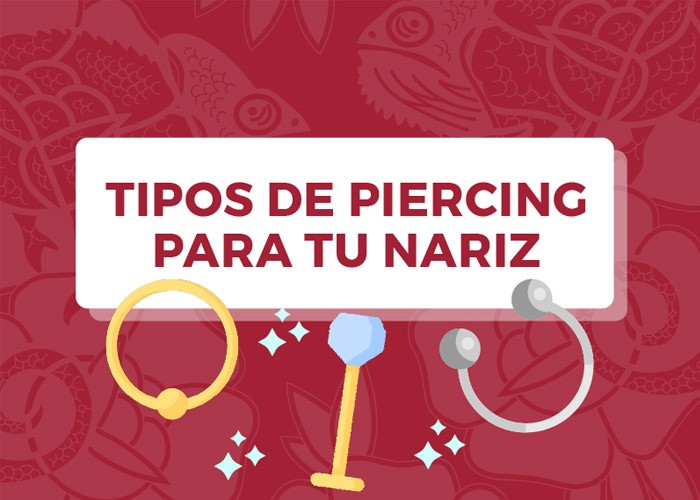 Tipos de piercing en la nariz