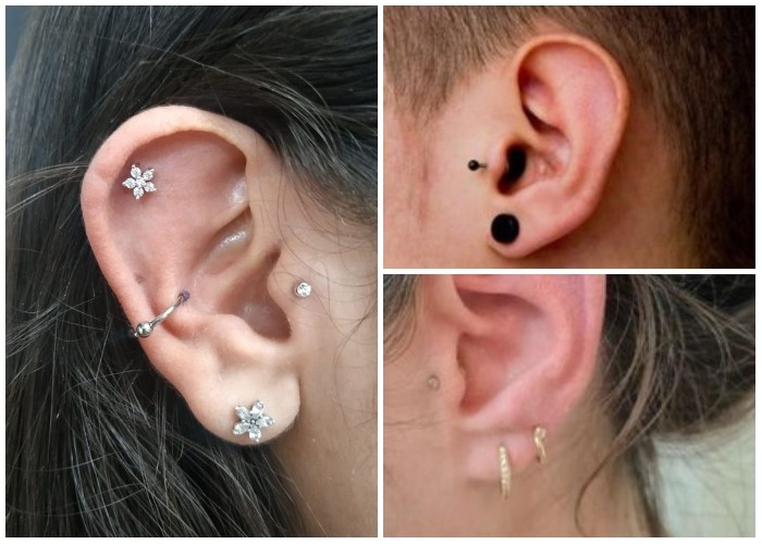 Piercing en la oreja: Tragus