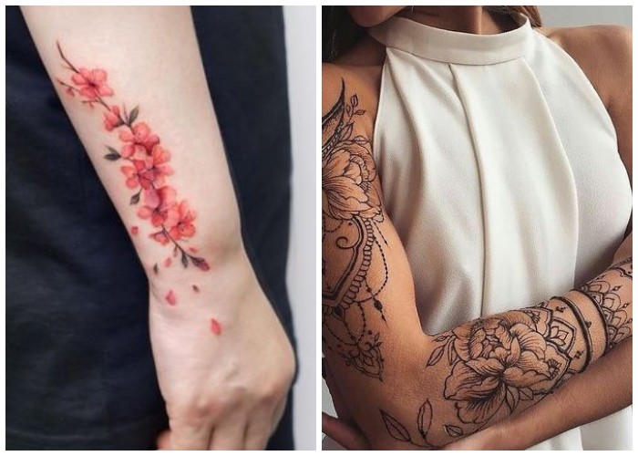 Tatuajes florales: guía de inspiración para tatuajes de flores - Camaleon Tattoo