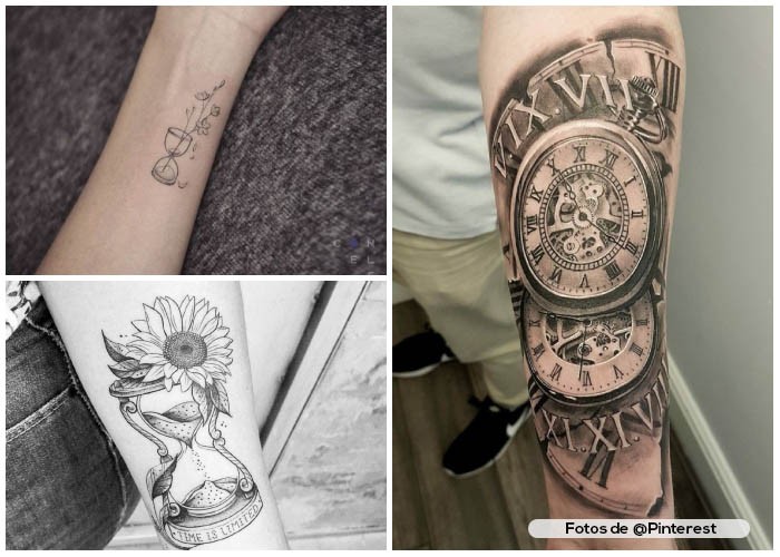 Tatuajes de relojes significado y tipos