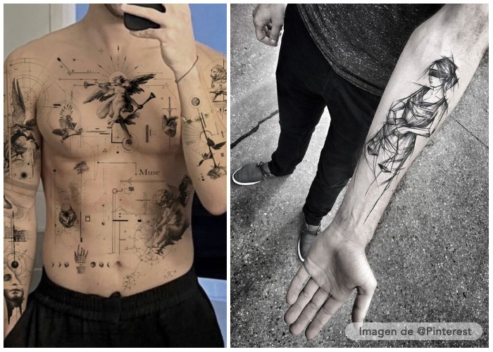 Tatuajes Sketch: el arte del boceto en la piel