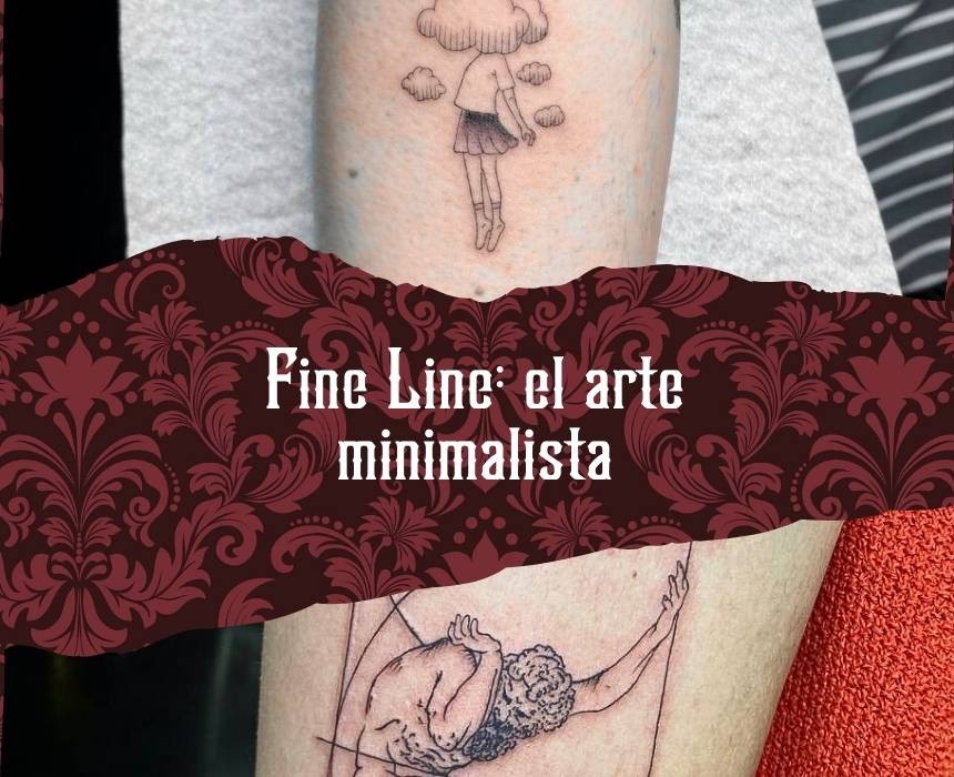 Fine Line: el arte minimalista de los tatuajes de líneas finas