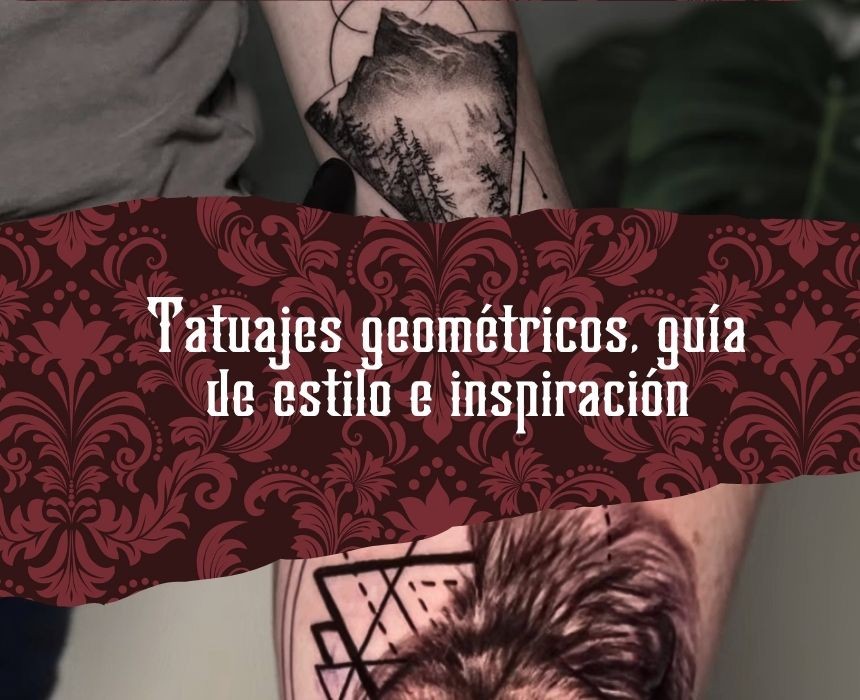 Tatuajes geométricos: guía de estilo e inspiración