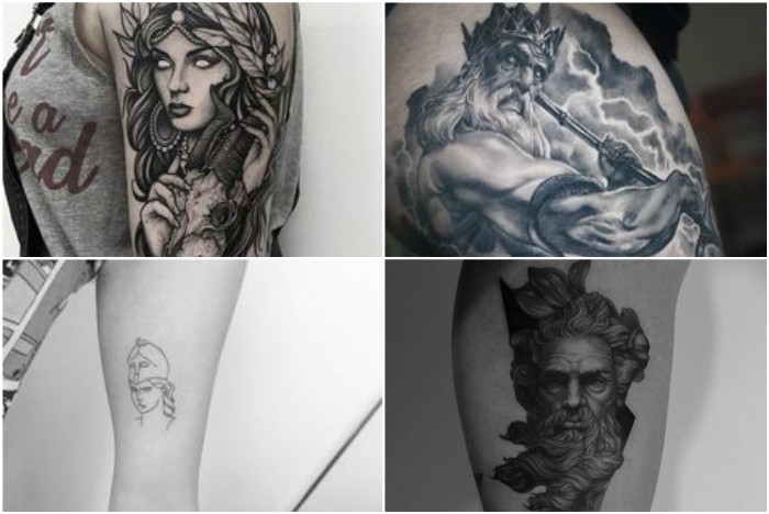 Tatuajes de dioses Griegos y de la mitología griega - Camaleon Tattoo