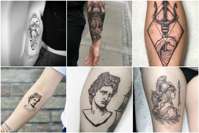 tatuajes de dioses griegos