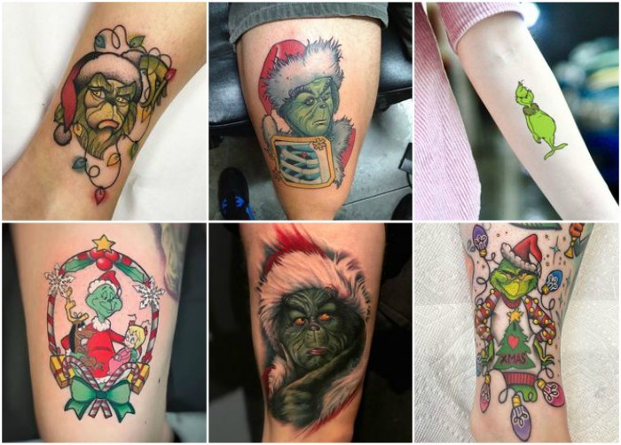tatuajes del Grinch