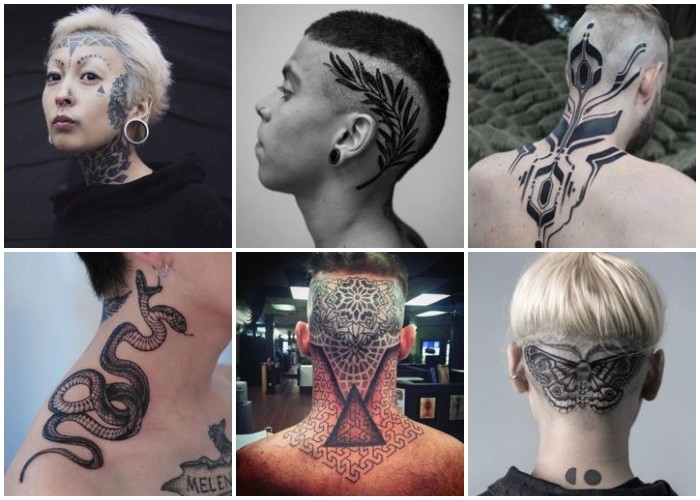 tatuajes en la cabeza