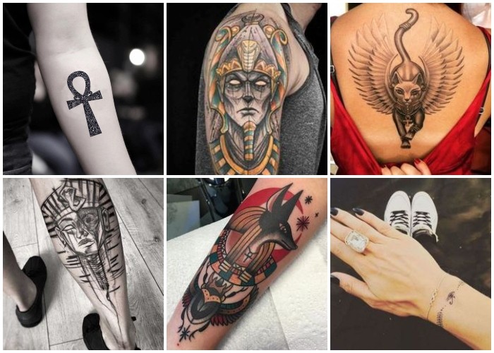 Diferentes tatuajes de Cleopatra que son un ejemplo para mujeres