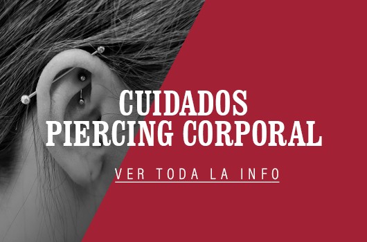 Guía oficial para el cuidado de tu piercing corporal