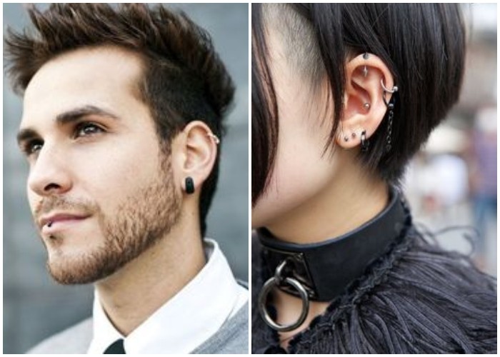 La última tendencia en 'piercings' es hacer obras de arte con