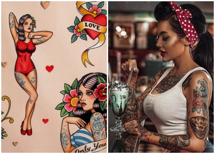 guia de tatuajes pin up