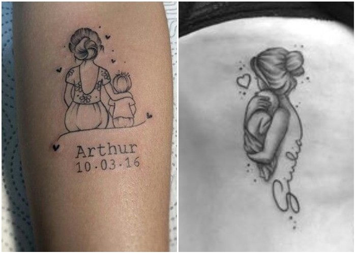 tatuajes nombres de hijos