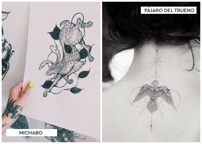 tatuajes de la mitologia americana