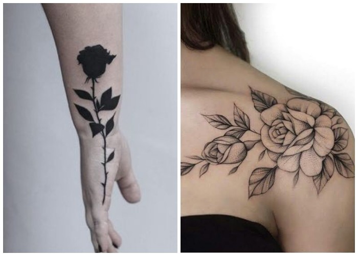 tatuajes de rosas