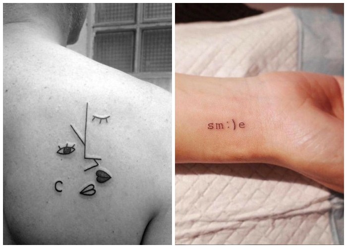 tatuajes pequeños inspirados en picasso