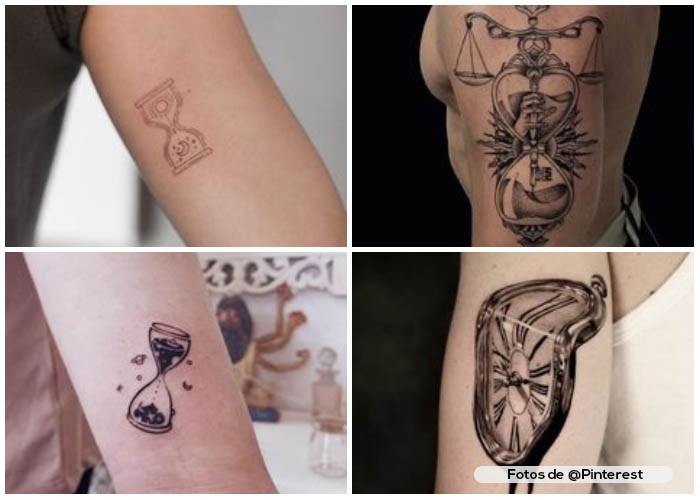 tattoos de relojes