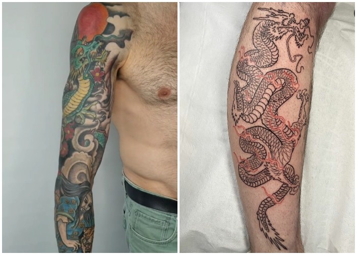 tatuajes mitologia asia