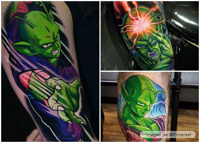 tatuajes piccolo dragon ball