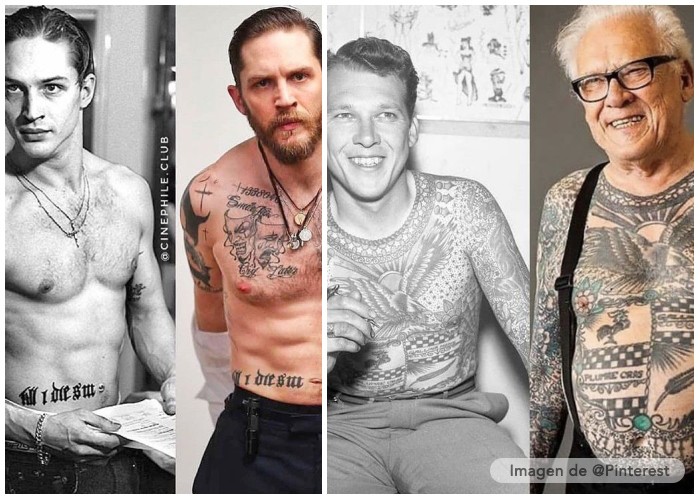 envejecimiento de la piel con tatuajes