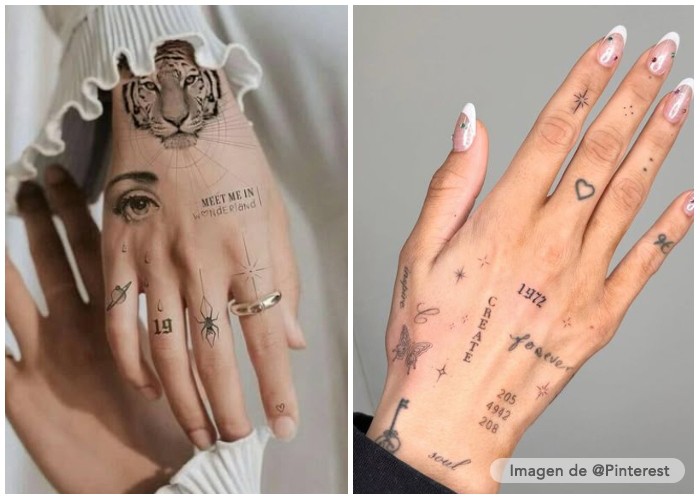 tatuajes en las manos