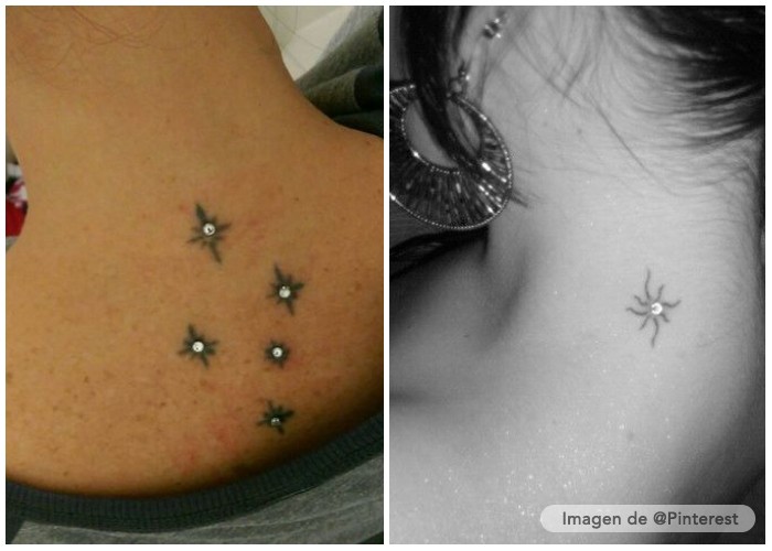 tatuajes y piercing microdermal
